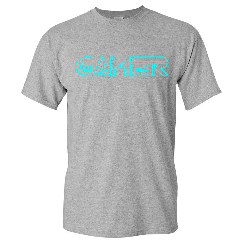 Tron Themed Gamer Parody Shirt