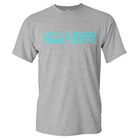 Tron Themed Gamer Parody Shirt