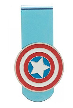 Captain America Shield Logo Money Clip
