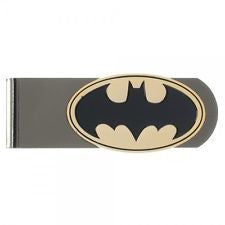 Batman Logo Metal Badge Money Clip