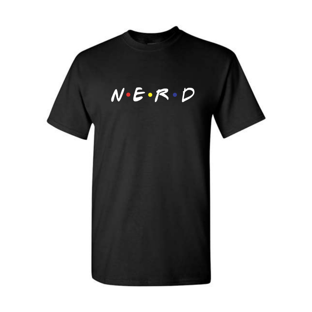 Friends Themed Nerd Parody Shirt