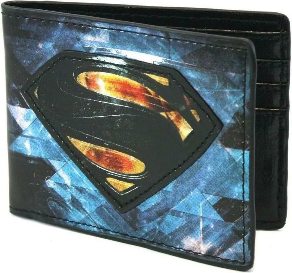 Man of Steel Superman Logo Bi-Fold Wallet