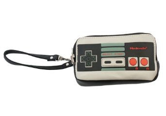 Retro Nintendo Controller Zip Clutch Wallet