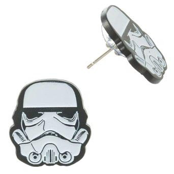 Star Wars Storm Trooper Earrings