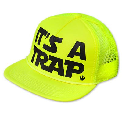 Star Wars It's A Trap Neon Trucker Hat